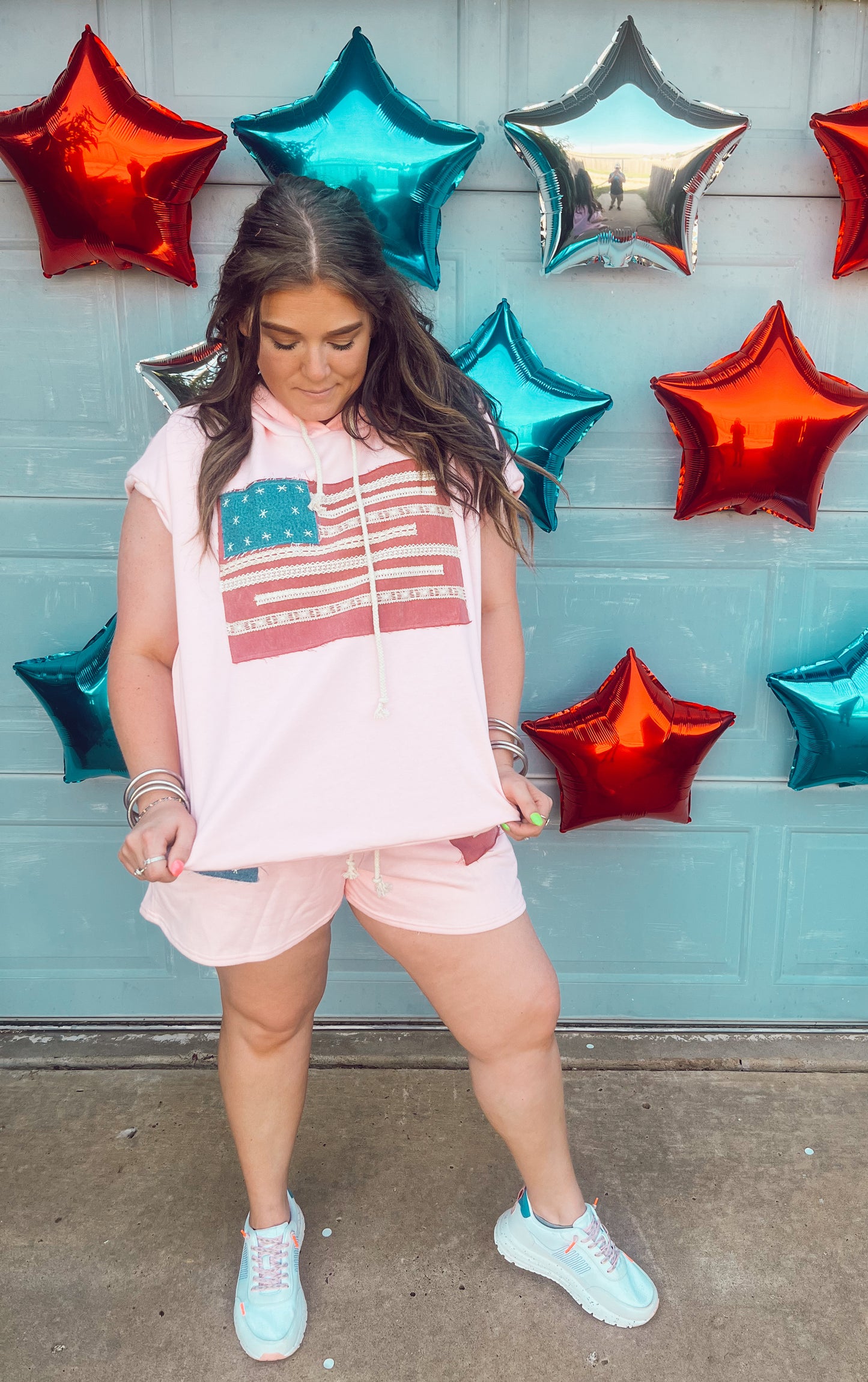 The Pink American Dream Top