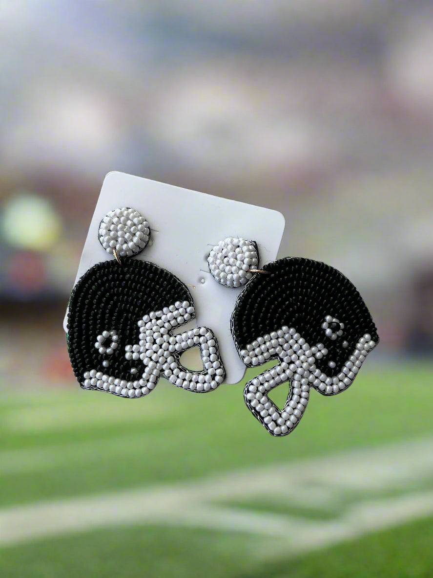 Football Helmet Earrings