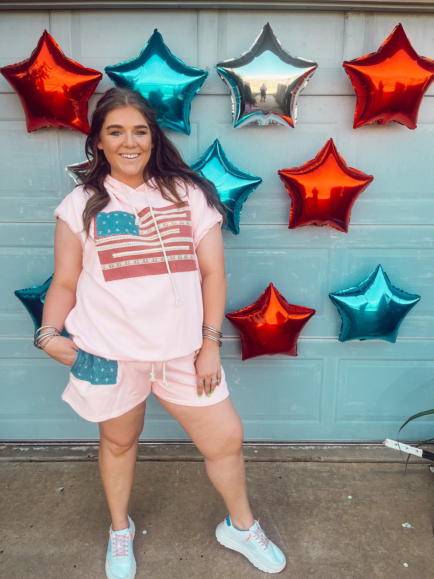The Pink American Dream Top