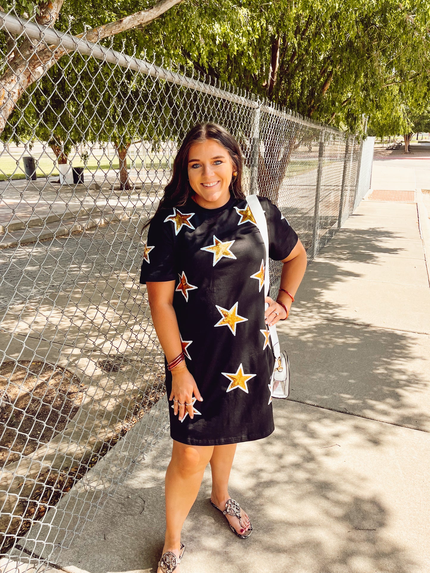 Starry Game Night Dress