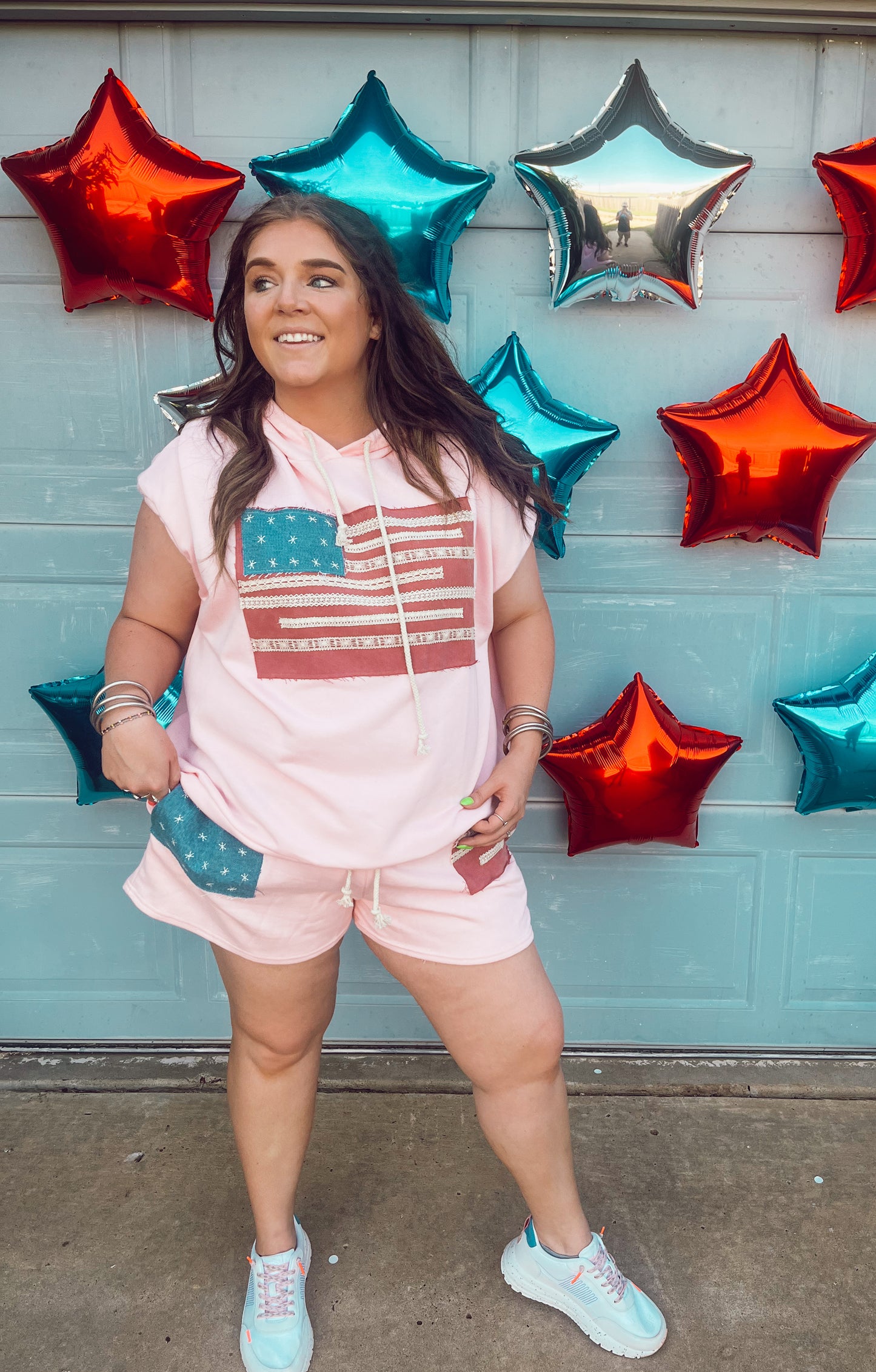 The Pink American Dream Top