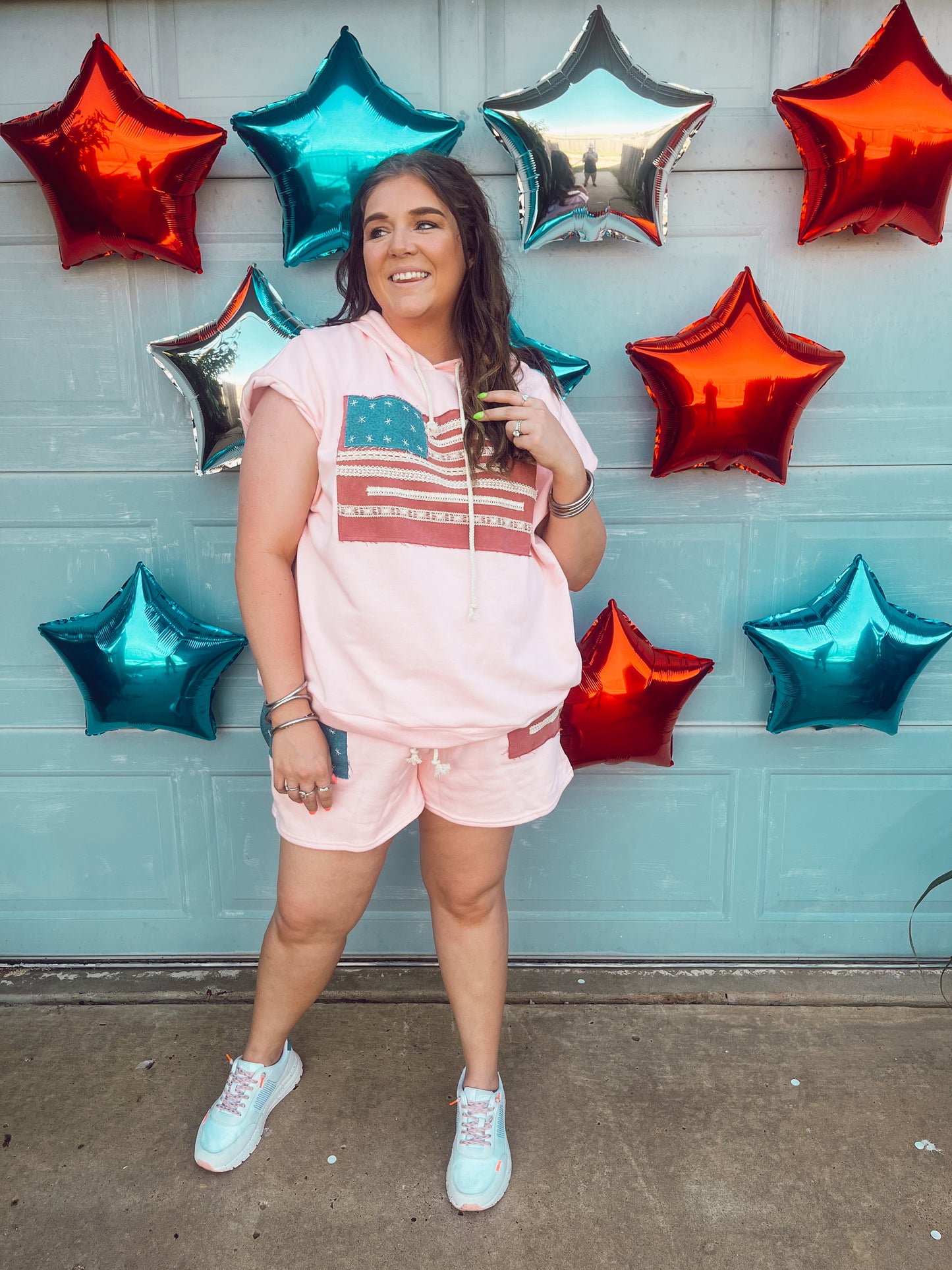 The Pink American Dream Top