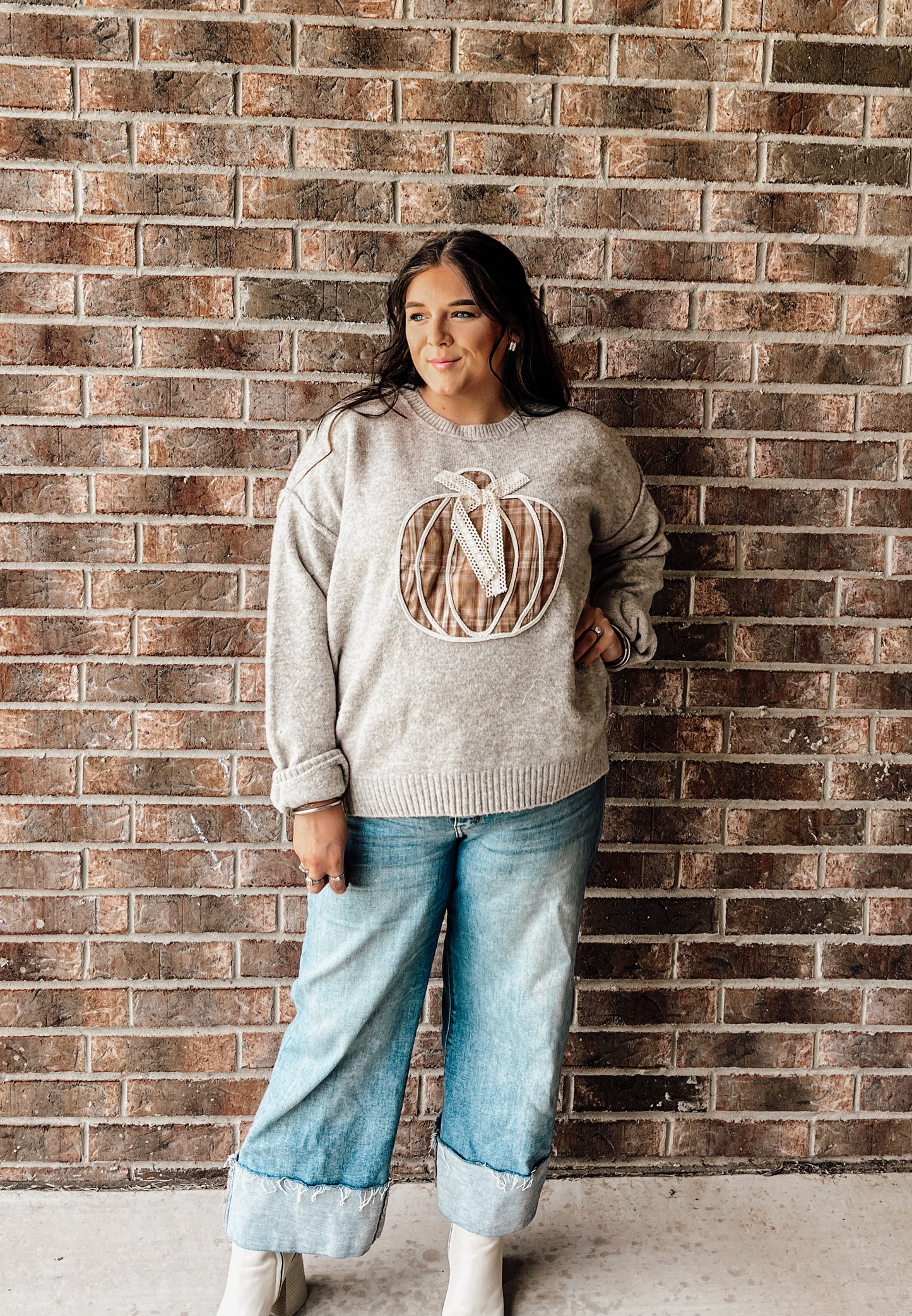 Feelin' Pumpkin Spicy Sweater