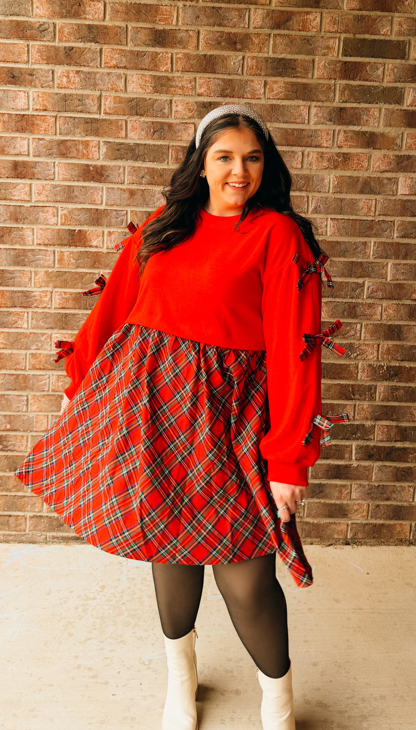 So Plaid Your Mine Dress