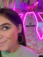 Glitter Top Hoops