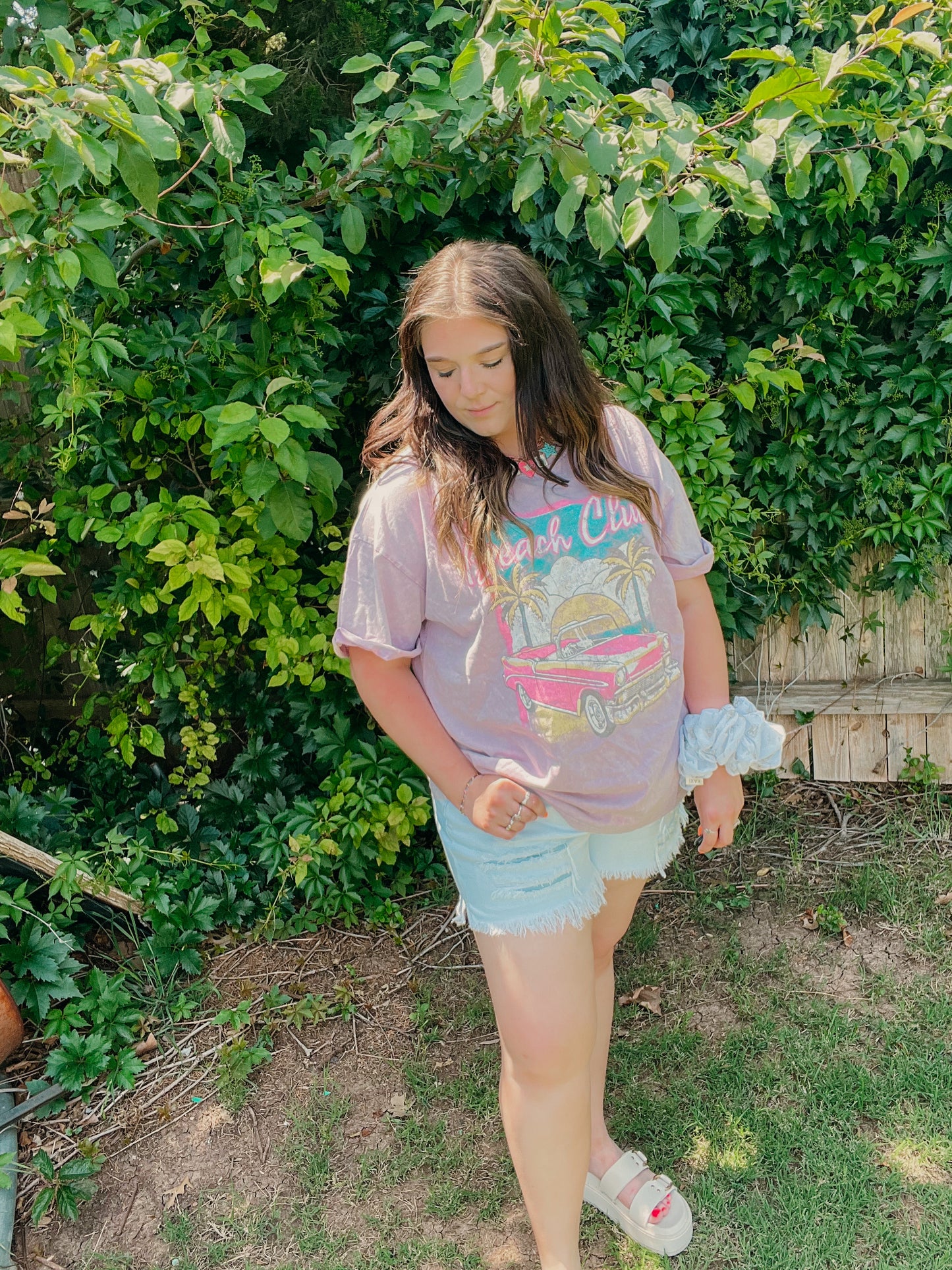 Beach Club Please Graphic Tee