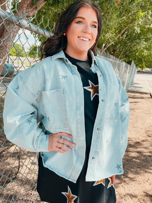 Star of the Show Denim Jacket