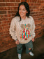 Colorful Glitter Xmas Tree Sweater