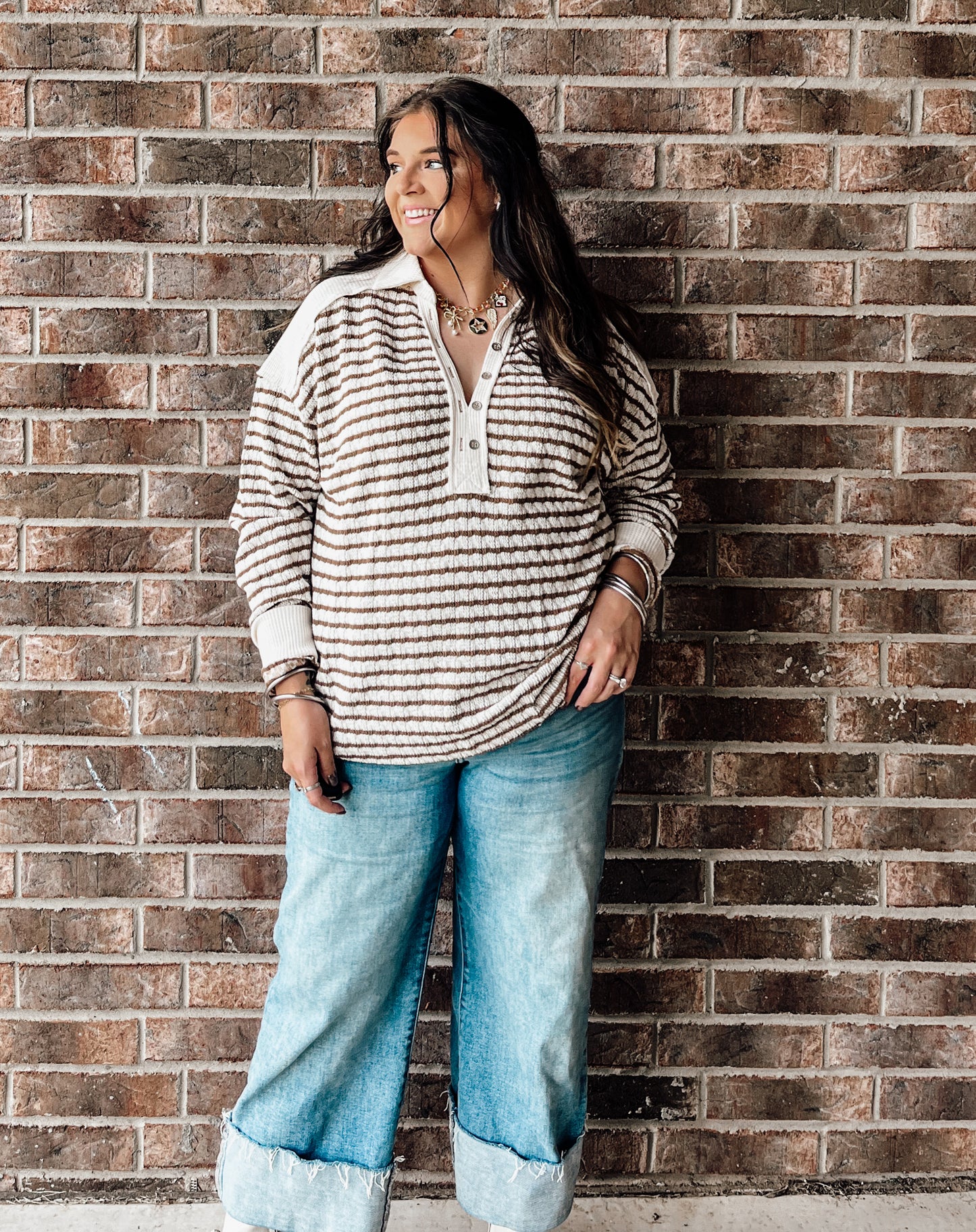 Fall Latte Henley