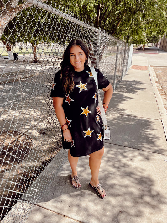 Starry Game Night Dress