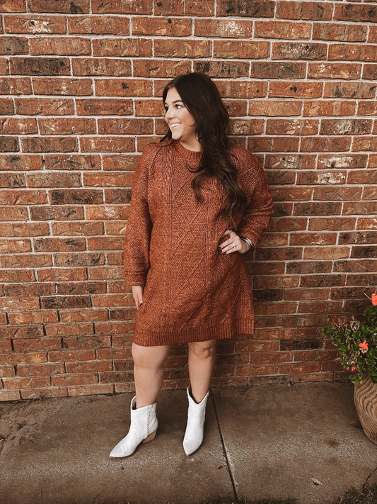 Effortless Chic Sweater Dress