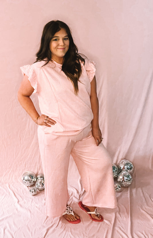 A Girl & Her Pearls Lounge Set