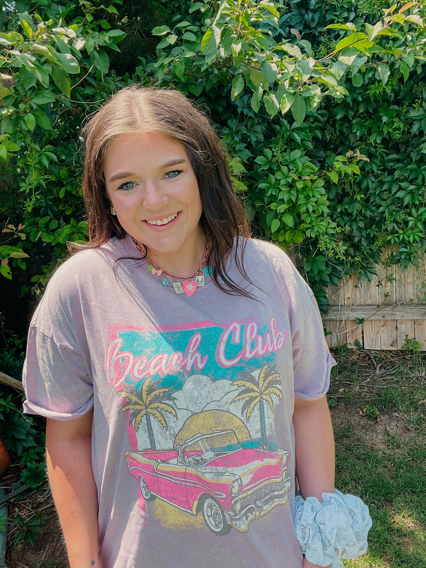 Beach Club Please Graphic Tee