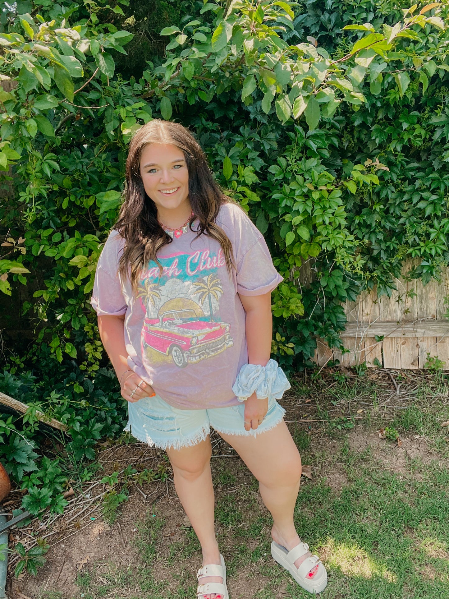 Beach Club Please Graphic Tee