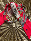 Rodeo Rose Scarf Necklace