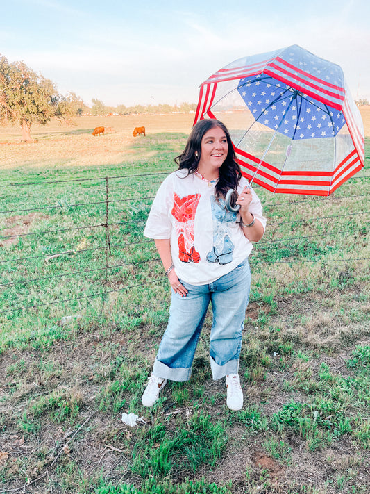 Boujee Boots & Bows Graphic Tee