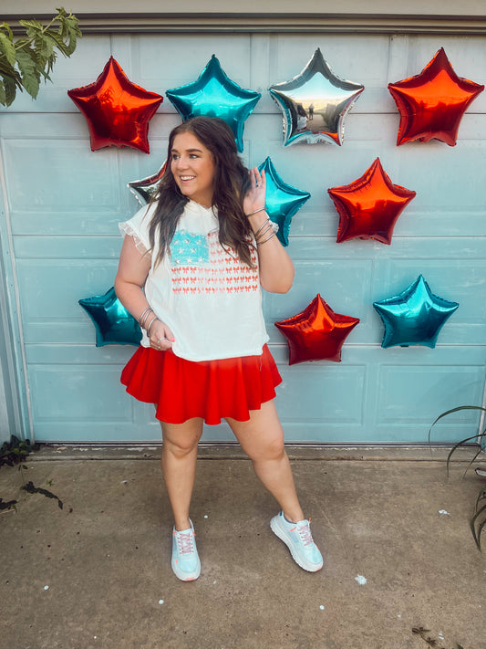 Star Spangled Sweetie Top