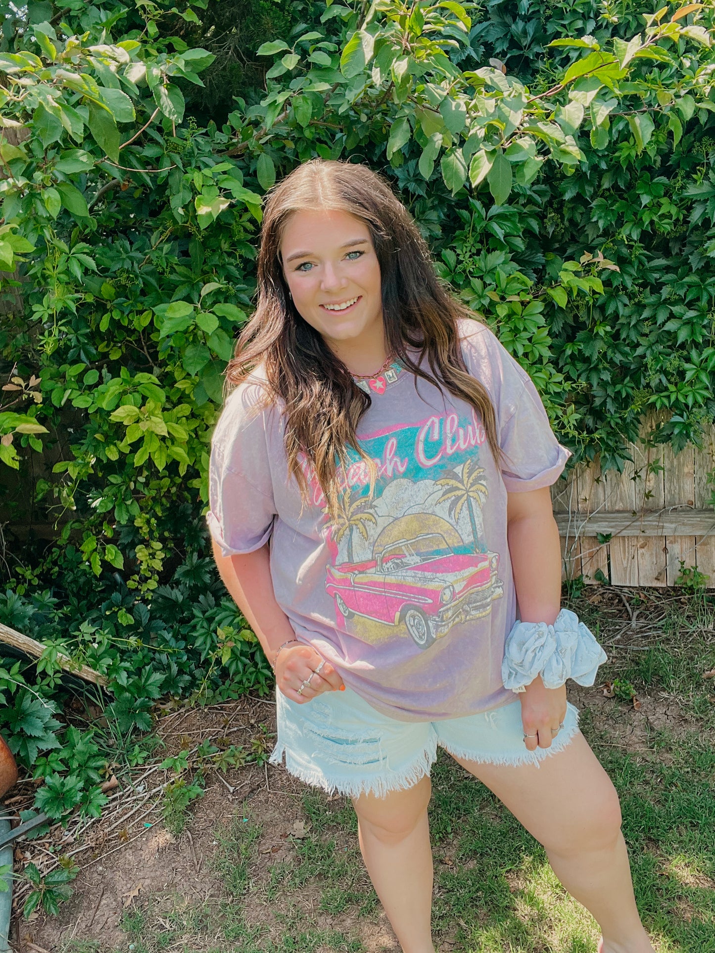 Beach Club Please Graphic Tee