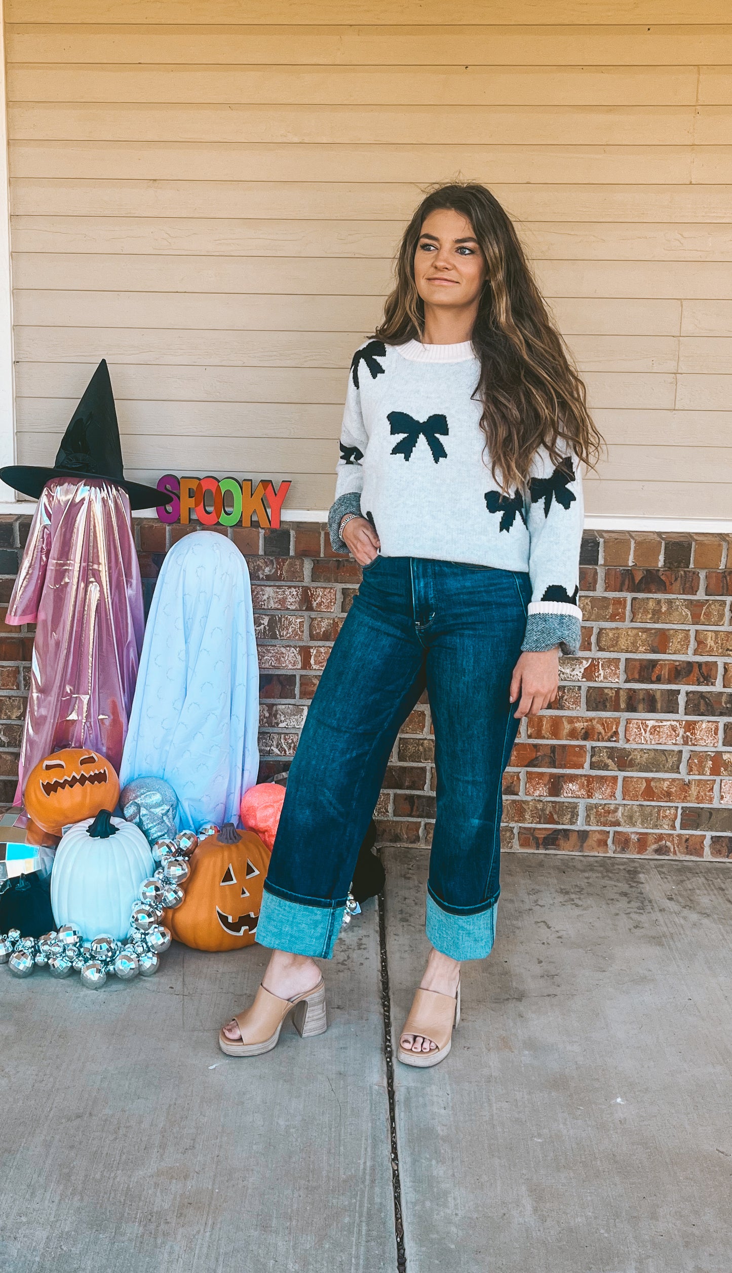 Basic Witch Bow Sweater