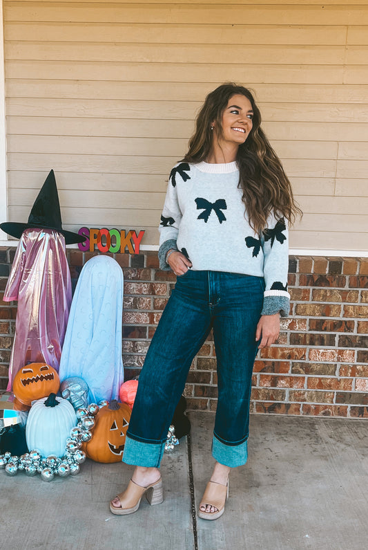 Basic Witch Bow Sweater