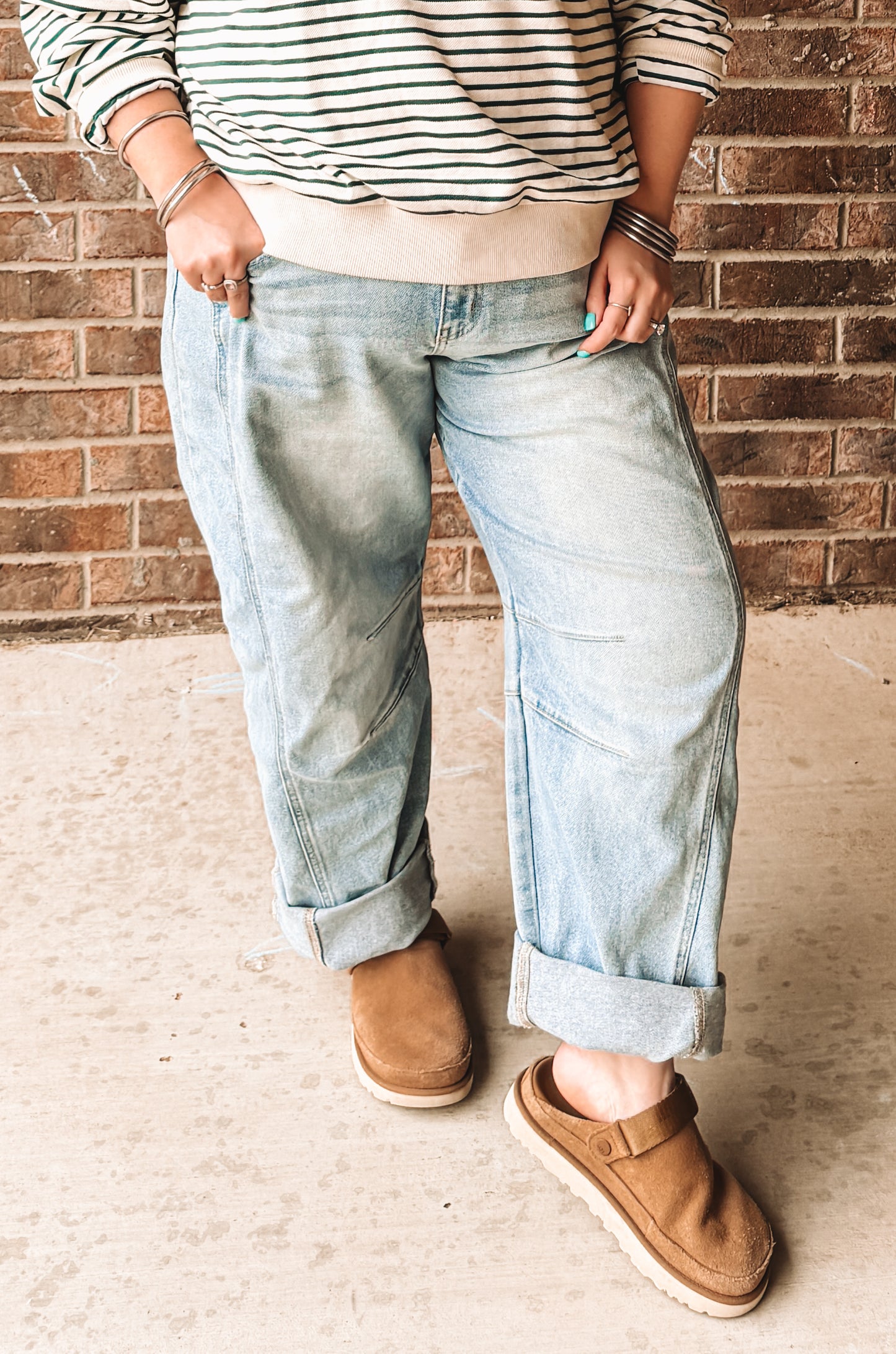 The Trendsetter Barrel Jeans