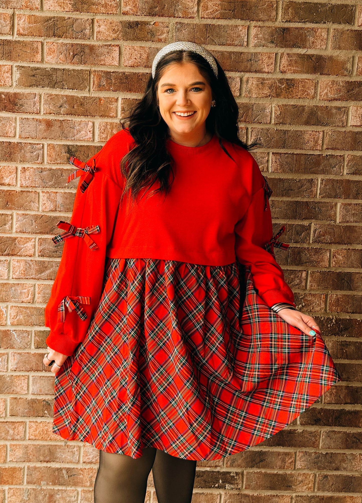 So Plaid Your Mine Dress