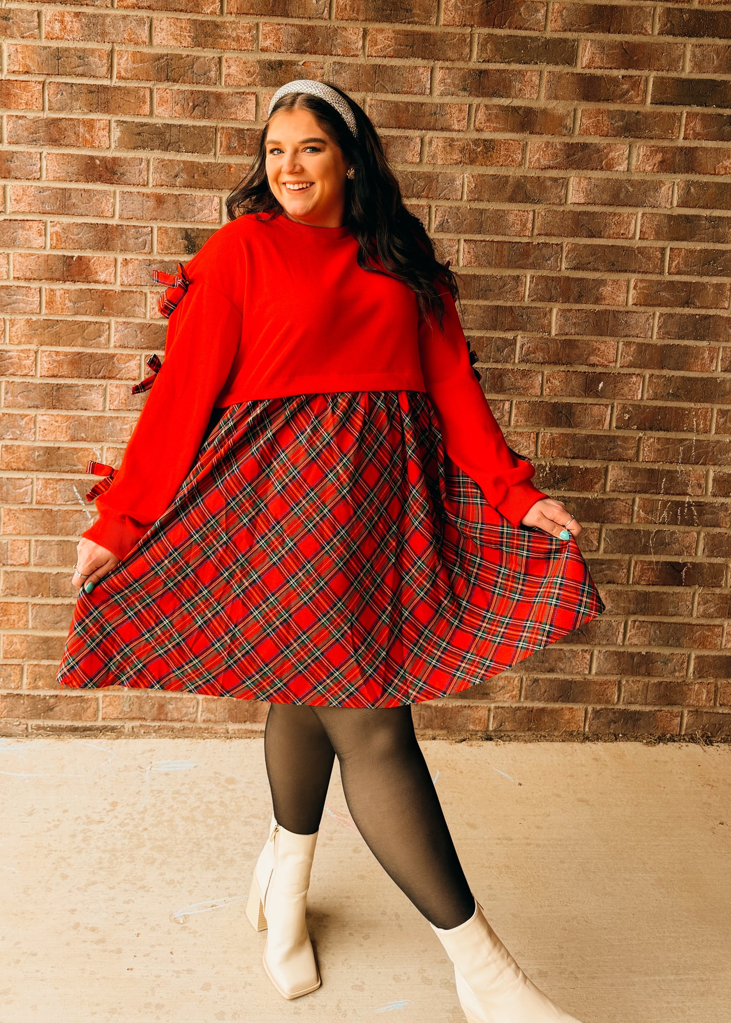 So Plaid Your Mine Dress